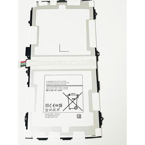 3.8V 7900mAh EB-BT800FBE For Samsung Galaxy Tab S 10.5 T800 T800NTSEXAR T801 T805 T805C T805M T805Y T805S T805L T805K Battery