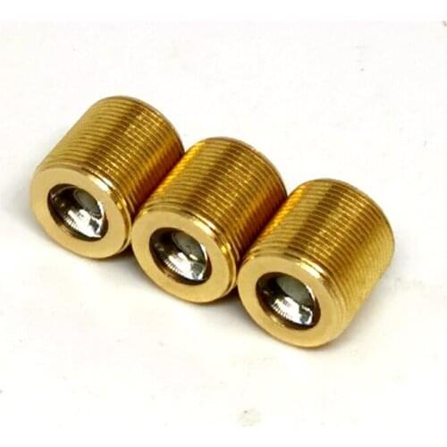 3pcs 405-G-2 405nm Focusing Lens 450nm 515nm Dot Focus Coated Glass Lense Collimator w Holder M9*0.5
