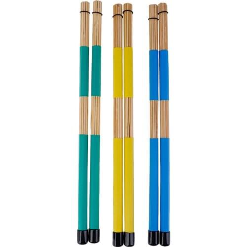 1 Pair Bamboo Drum Sticks Electronic Drum Rack Drumsticks Musical Sticks Percussion Instruments Accessories