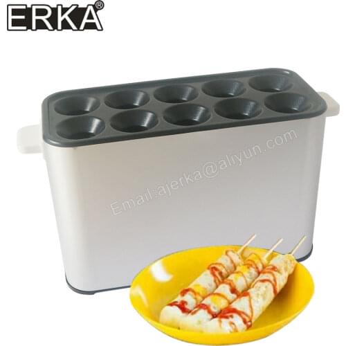 ERKA directly factory price 110V 220V commercial egg roll hot dog Sausage machine egg roll maker breakfast machine Eggmaster