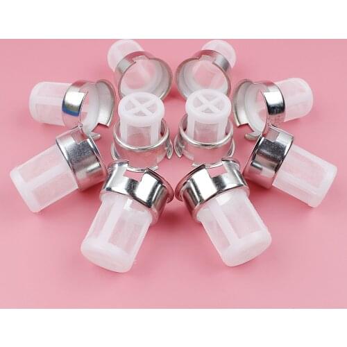 10pcs/lot Fuel Tank Filter For Honda GX200 GX160 GX140 GX120 4-Stroke Trimmer Brushcutter Engine Motor Part