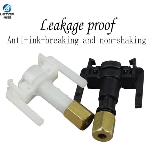 Hot sales!! ink damper connector for galaxy mimaki jv33 eco solvent printer (with copper connector)
