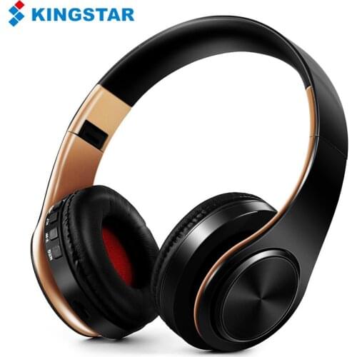 HIFI Stereo Earphones Bluetooth Headphone Music Headset FM and Support SD Card with Mic for Mobile XiaoMi Iphone Sumsamg Tablet