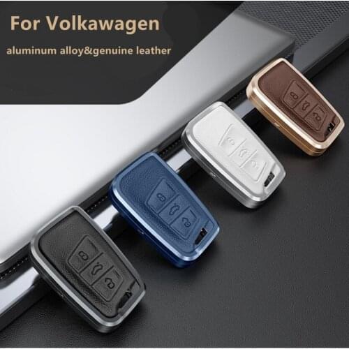 Fashion Car Key Case Holder For VW Passat B8 CC Magotan For SKoda A7 Octavia Superb Remote Key Protective Shell