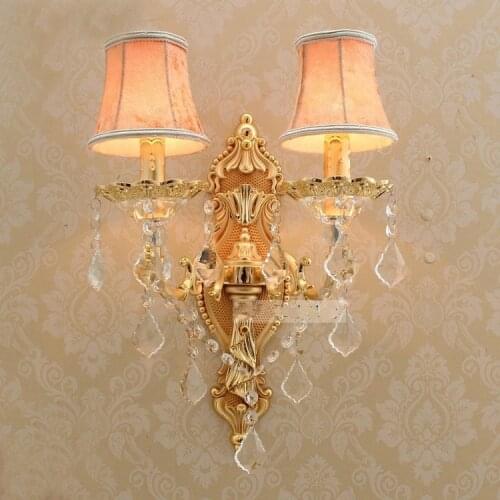 Wall crystal lamp for bathroom ampshade Contemporary wall light luxurious sconce light Beautiful Wall Lights Indoor Wall Fixture