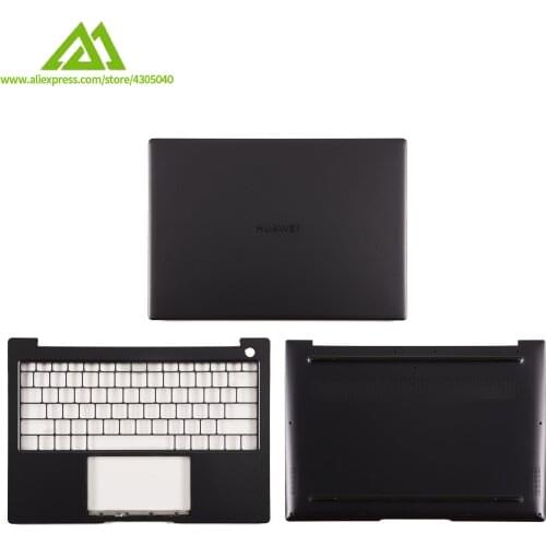 New Original LCD Back Cover/Palmrest Keyboard Bezel/Bottom Cover For HUAWEI 2020 Matebook 14 B5-420 KLCZ-WDH9 Gray