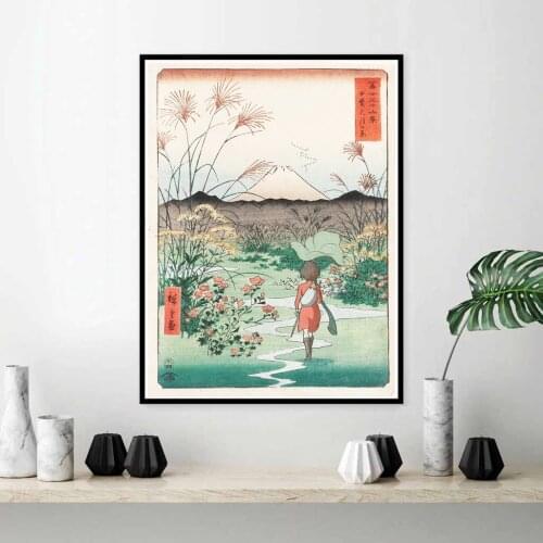 The Secret World of Arrietty Japanese Art Anime Japanese Anime Poster Canvas Painting