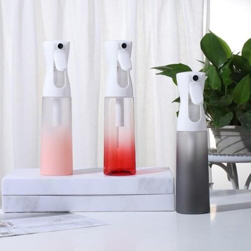 Empty Bottle Sprayer Refillable Hairdressing Spray Bottle High Pressure Water Continuous Spray Bottle Watering Mist Bottle