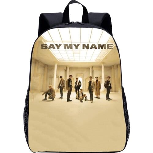 Korea Kpop ATEEZ Girls School Bag Backpack For Kids Student Bag Book Bag New Fashion Teenager Children Fans Gift