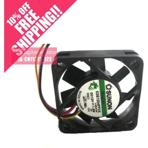 SUNON / Sunon fan 4010 40 * 40 * 10 12V 1.8W KDE1204PFVX switch with 3 lines