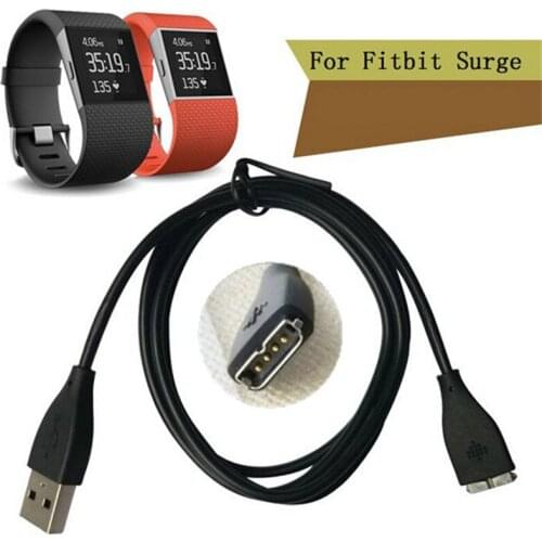 USB Power Charger Cable Cord for Fitbit Surge Wireless Wristband Bracelet 1m/100cm