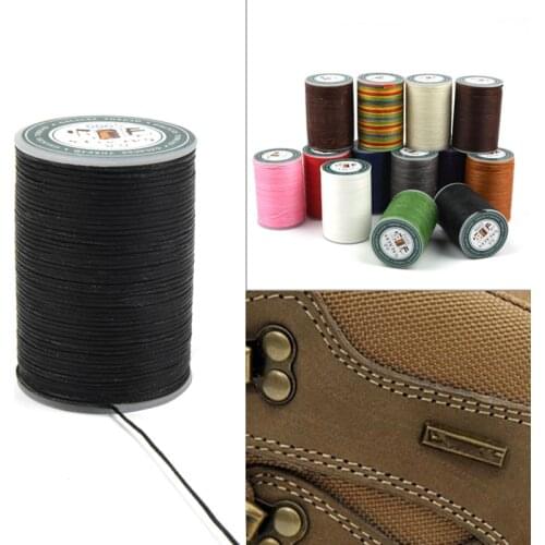 1PC 0.8mm 90m Waxed Thread Repair Cord String Sewing Leather Hand Stitching DIY Thread For Case Arts Crafts Handicraft Tool