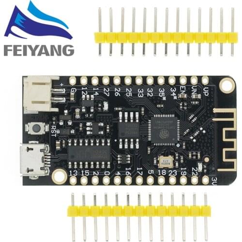 10PCS Wifi Bluetooth Development Board Antenna ESP32 ESP-32 REV1 CH340 CH340G MicroPython Micro USB Lithium Battery Interface