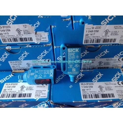 100% new original SICK mirror reflected light switch WL9-3P2230, WL9-2P330