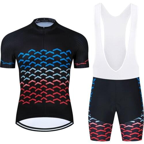 2021 bike Bicycle Team Short Sleeve Maillot Ciclismo Mens Cycling Jersey Kits Summer Breathable Cycling Clothing Sets Quick Dry