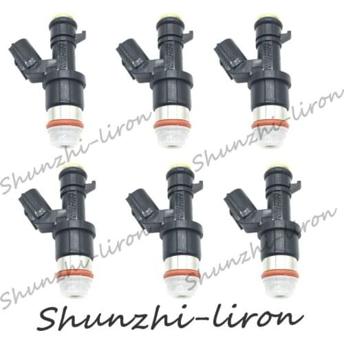 6pcs Fuel Injector For 16450-R40-A01 for HONDA&Acura Accord / Civic / CR-V / TSX / ILX 2.4L I4