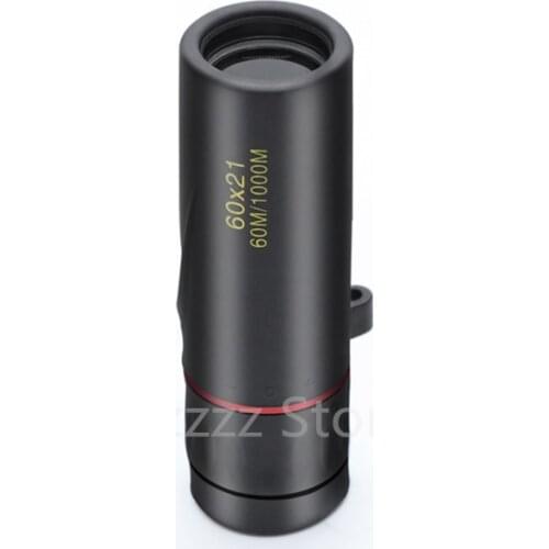 60X21 Powerful Monocular Mini Binoculars Professional Outdoor Hunting Glasses Traveling Camping Sightseeing Binoculars