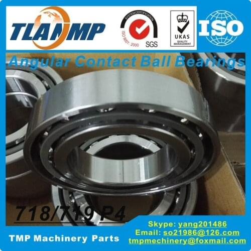 71909C SUL P4 Angular Contact Ball Bearing (45x68x12mm) TLANMP high speed Motor Bearing