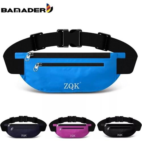 BAMADER Fanny Pack Female New Sports Fashion Waterproof Chest Handbag Unisex Waist Bag Ladies Waist Packs Belly Belt Bags Purse