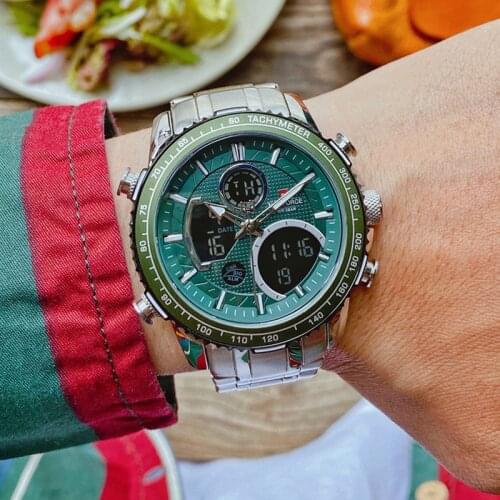 NAVIFORCE Brand Original Watch Men Analog Quartz Sport Military LED Digital Male Chronogarph Clock Mens Watch Relogio Masculino