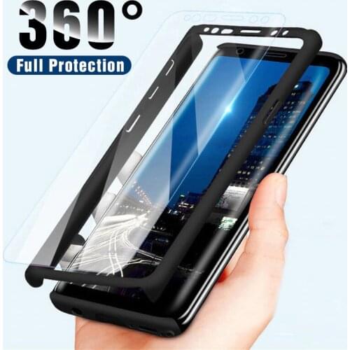 360 Full Shockproof Phone Case For Samsung Galaxy S10 S9 S8 Plus Protective Cases Samsung Note 10 Pro 9 8 S20 A50 A70 Case Cover