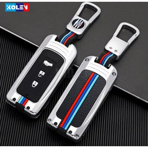 Zinc alloy Car Remote Key Cover Case Shell Fob Holder For Mitsubishi Outlander Lancer 10 Pajero Sport L200 ASX RVR Eclipse Cross