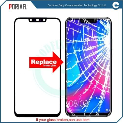 For huawei nova 3i nova3 Front Outer Screen Glass Lens Repair Touch Screen Outer Glass + OCA Glue