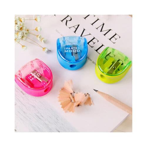 Deli stationery deli 0578 pencil sharpener candy color pencil sharpener fashion pencil sharpener