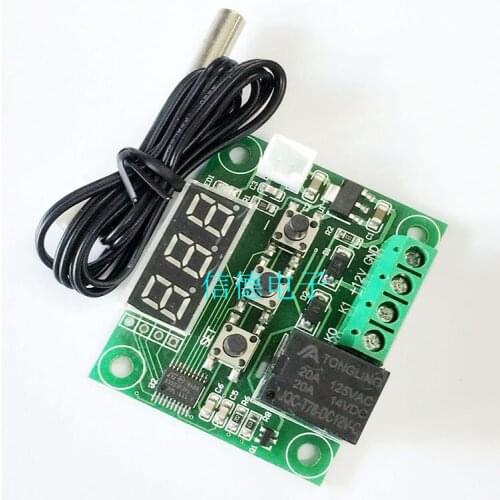 Temperature Controller XH-W1209 High-precision Digital Display Thermostat Micro Temperature Control Board Thermostat