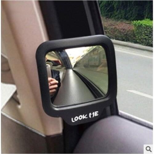 Magnet Rearview Mirror Rear Blind Spot Auxiliary Mirror Car Rotating Silicone Rearview Mirror Reverse Mirror Car Vanity Mirror
