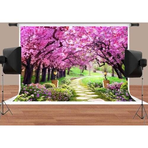 MTMETY Garden Backdrop Spring Wedding Princess Girl Scene Photography Backgrounds Photographic Backdrops For Photo Studio