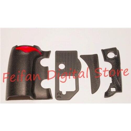 NEW A Set of 4 Pieces Grip Rubber Cover Unit For Nikon D700 Digital Camera Body Rubber Shell + Tape