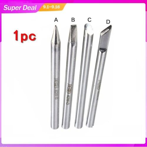 JimBon 1pc&1SET External Heat 40W Soldering Iron Tip Replacement for Soldering Rework Station