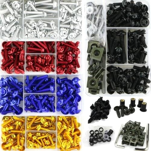 Complete Fairing Bolts Kit Body Screws Clips Fit For Honda CB400SS CB250 twin Scrambler CB700 CB750 CB500X NC700X NC750X NC750