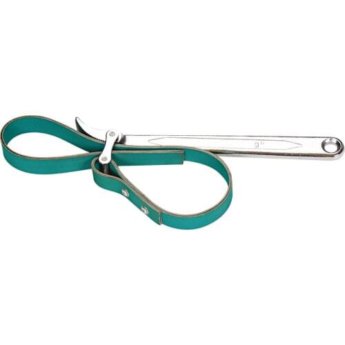 Oil Filter Repair, Belt Type Oil Filter Wrench Remover Non-slip Car Repair Spanner Removal Hand Tool, 9 Inch