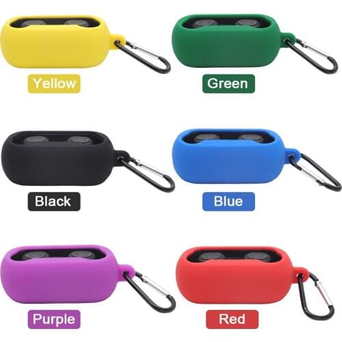 Silicone Case Headset Protector Cover For QCY T1 Headphones Cover Case Protective Shell For SoundPEATS TrueFree Headset Safety