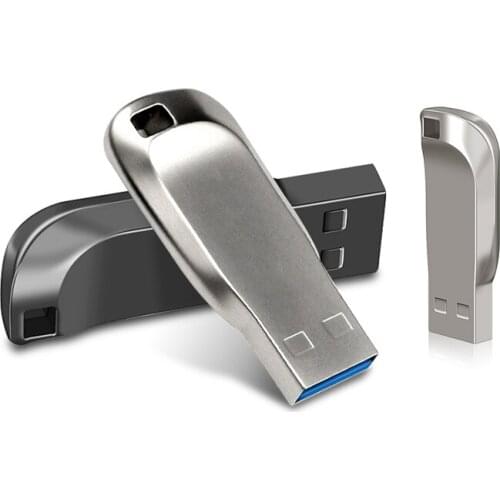 Usb Flash Drive 4GB 8GB 16GB 32GB 64GB 128GB Memory Stick Metal Usb 2.0 Pen Drive 256GB PenDrive Usb Stick Key Waterproof U Disk