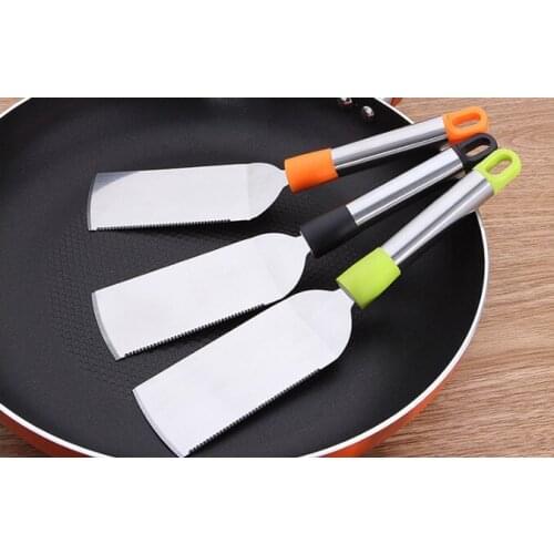 1PC Stainless Steel Pizza Shovel Cake Shovel Baking Tool Butter Cheese Cutter Food Server Ice Divider Western Pastry Tool KX 273