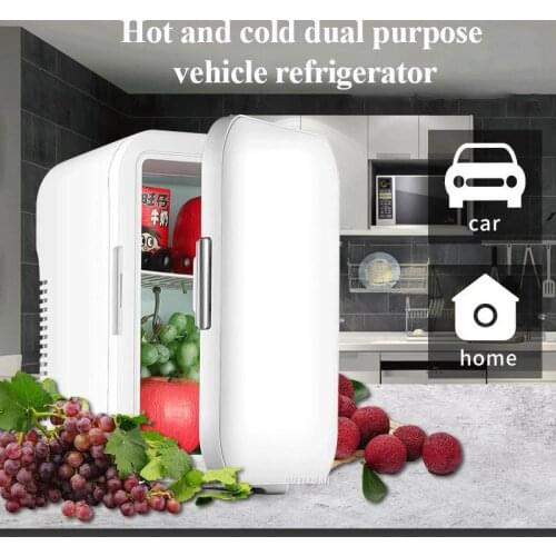 10L/car refrigerator/car and home dual-use/portable refrigerator/multifunctional dormitory home beauty small refrigerator