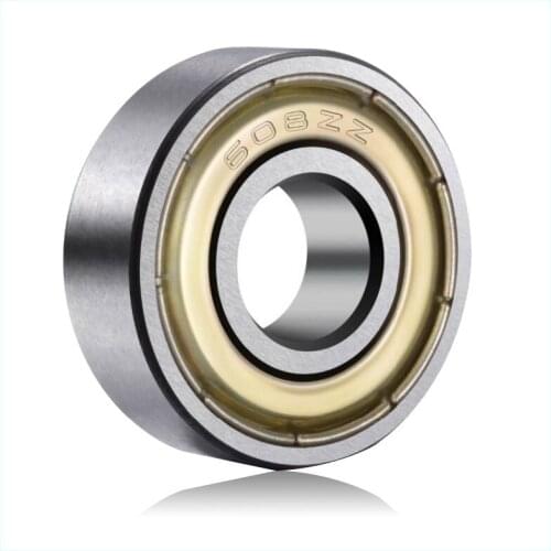 10pcs Miniature Carbon Steel Bearing 608zz Skateboard Skating Shoe Accessories 608zz Bearing