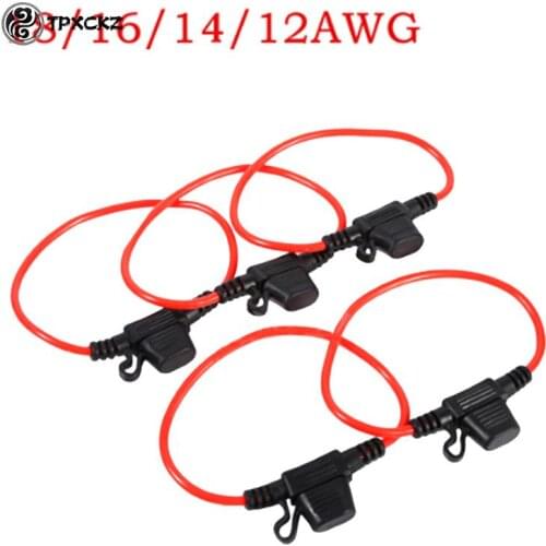 12V Car Waterproof Fuse Holder Socket TAP Adapter Micro/Mini/Standard ATM With 10A Blade Car Auto Motorcycle Motorbike Fuse