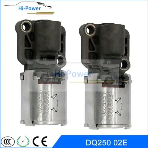 2PCS 100% Orginal 0B5 02E 0BH DQ250 DSG Automatic Transmission Solenoid 6 Speed For VW For Audi N216 N215 PC1