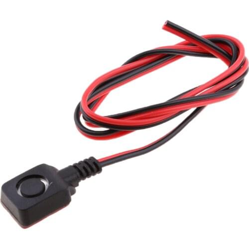 50cm Car Panic Reset Switch Security Alarm Emergency Switch Shift Car Push Button Switch Universal Waterproof Car Auto Engine