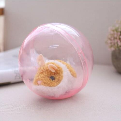 Electric Rolling Running Electric Hamster Plush Toy Hamster Ball Toy For Children Wholesale Drop Shipping
