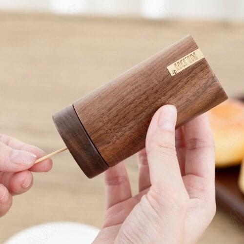 European Solid Wood Tool Boxes Toothpick Dispenser Coffee Table Desktop Safe Box Living Room Home Decoration Modern Ornaments