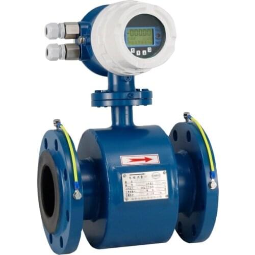 DN150 high pressure pulse slurry magnetic and fire hydrant electromagnetic flow meter