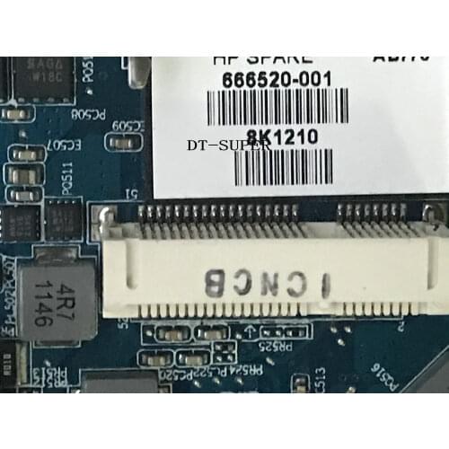 AVAILABLE .BRAND NEW.. 665220-501 /665220-001 MOTHERBOARD for HP PAVILION DV7-6000 ,GPU HD6750/1G (100% TEST))