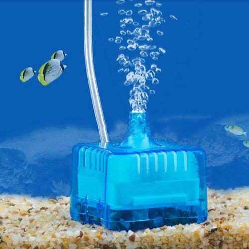 Mini Aquarium Filter Fish Tank Air Pump All Water Type Corner Filter Aquarium Aquatic Pets Products