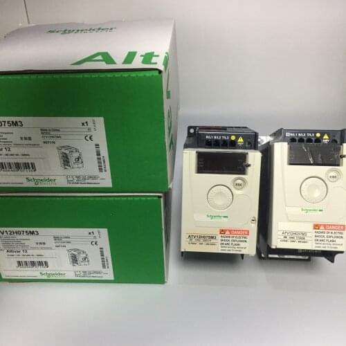 New And Original Schneider Altivar 12 Series 0.37kW Variable Frequency Drive ATV12H037M3