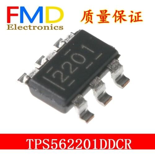 New TPS562201DDCR SOT - 23-6 prints 2201 step-down voltage switch chip